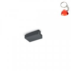 Zasilacz do szynoprzewodu 2-obwodowego czarny DUOLINE 701132 Trio