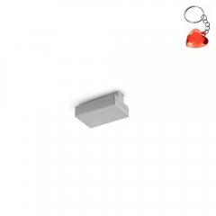 Zasilacz do szynoprzewodu 2-obwodowego tytanowy DUOLINE 701187 Trio