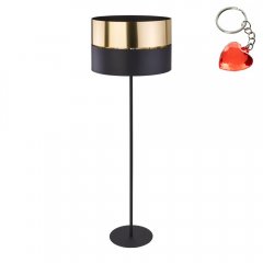 Lampa podłogowa HILTON BLACK / GOLD 5465 TK Lighting