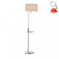 Lampa podłogowa z półką CLAAS 400400107 Trio