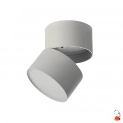 Oprawa natynkowa spot LED 15W Mona CCT SWITCH WH AZ6038 Azzardo