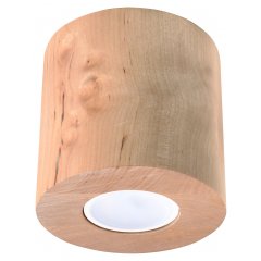Oprawa natynkowa spot ORBIS Naturalne Drewno SL.0492 Sollux