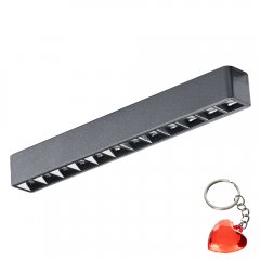 Oprawa szynowa LED 18W 1-fazowa GAMMA KIRA TRACK MAGNETIC 5mm 4000K BK AZ5294 Azzardo
