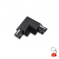 Złącze lewe typu "L" do szynoprzewodu 3-fazowego TRACK 3LINE GIPS WH AZ5437 Azzardo