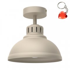 Beżowa metalowa lampa sufitowa SVEN 8888 Luminex