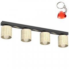 Czteropunktowa lampa sufitowa NATUR 9725 Luminex