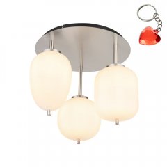 Lampa sufitowa BLACKY I 15345-3DNO Globo