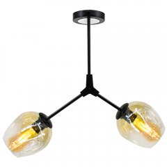 Lampa sufitowa BOSTON 1962 / 2 BLACK - 21QG Elem