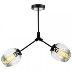 Lampa sufitowa BOSTON 1962 / 2 BLACK - BL Elem