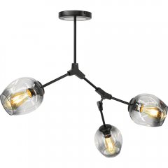 Lampa sufitowa BOSTON 1962 / 3 BLACK - BL Elem