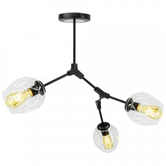 Lampa sufitowa BOSTON 1962 / 3 BLACK - TR Elem