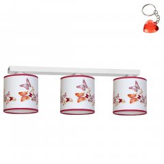 Lampa sufitowa dziecieca BUTTERFLIES MLP867 Milagro