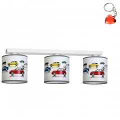 Lampa sufitowa dziecięca CARS MLP852 Milagro