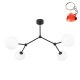 Lampa sufitowa FAIRY BLACK 4855 TK Lighting