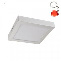 Lampa sufitowa Glissy Square KLCM20S28W LARGE Italux