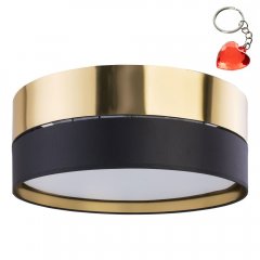 Lampa sufitowa HILTON BLACK / GOLD 450 4180 TK Lighting