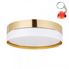 Lampa sufitowa HILTON WHITE / GOLD 450 4772 TK Lighting