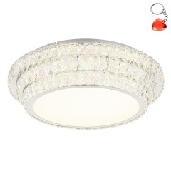 Lampa sufitowa kryształowa CCT LED 58W KLARA 68157-58 Globo