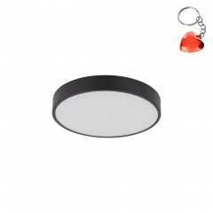 Lampa sufitowa łazienkowa IP54 LED 24W VELIS BLACK 18280 TK Lighting