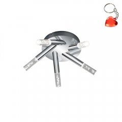 Lampa sufitowa łazienkowa LED 5x3,1W IP44 BOLSA 682410506 Trio