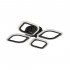 Lampa sufitowa LED 30W ILLUMIA MS236040R-BK Zuma Line