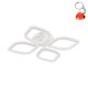 Lampa sufitowa LED 30W ILLUMIA MS236040R-WH Zuma Line