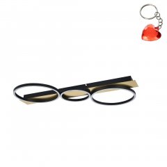 Lampa sufitowa LED 30W PRIMO CL231204-3BK + GD Zuma Line