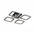 Lampa sufitowa LED 40W STELLAR MS232040R-BK Zuma Line