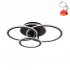 Lampa sufitowa LED 55W LUNAR MS238130-BK Zuma Line