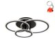 Lampa sufitowa LED 55W LUNAR MS238130-BK Zuma Line