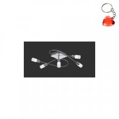 Lampa sufitowa LED 5x4,3W CLAPTON 621410505 Trio