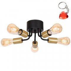 Lampa sufitowa minimalistyczna pięciopłomienna BRENDA 1062 Luminex