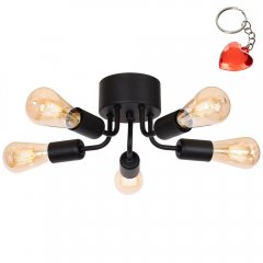 Lampa sufitowa minimalistyczna pięciopłomienna BRENDA 839 Brenda Luminex