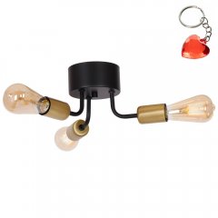 Lampa sufitowa minimalistyczna potrójna BRENDA 1061 Luminex