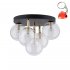 Lampa sufitowa NILOS BLACK/GOLD 758 TK Lighting