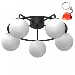 Lampa sufitowa pięciopłomienna kule BALLO 5581 Luminex