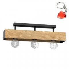 Lampa sufitowa potrójna na listwie MILUZA 1634 Luminex