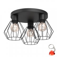 Lampa sufitowa potrójna na okręgu LETI 83 Luminex