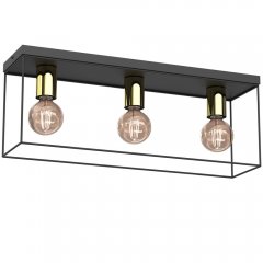 Lampa sufitowa prostokątna klatka 3-punktowa HOMEN 8111 Luminex