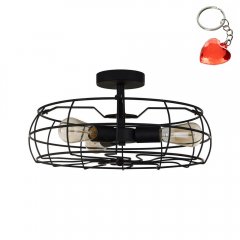 Lampa sufitowa Rayo MXM-2580 / 3 BK Italux