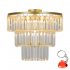 Lampa sufitowa TIFANNY P17127-4-GD Zuma Line