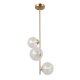 Lampa sufitowa TOLEDO PND-40717-3-HBR Italux