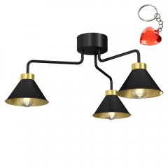 Lampa sufitowa trójramienna DEMET 630 Luminex