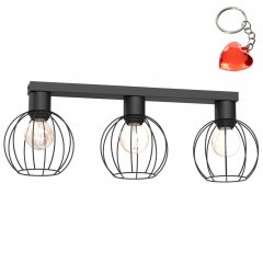 Lampa sufitowa trzypłomienna na listwie LAPS 81 Luminex