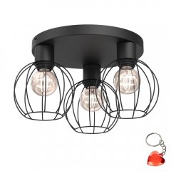 Lampa sufitowa trzypłomienna na okręgu LAPS 220 Luminex