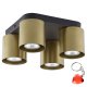 Lampa sufitowa VICO BLACK/GOLD 6511 TK Lighting
