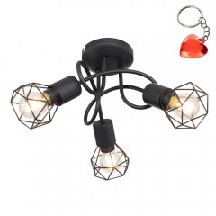 Lampa sufitowa XARA I 54802S-3D Globo