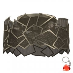 Lampa sufitowa z siatki metalowej CAMO 553 Luminex