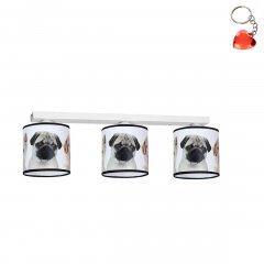 Lampasufitowa dziecięca DOGS MLP4293 Milagro