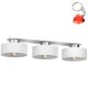 Potrójna lampa sufitowa na listwie MARTI 9842 Luminex